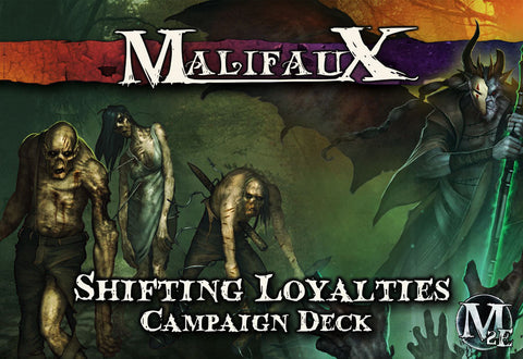 Malifaux Shifting Loyalties Campaign Deck