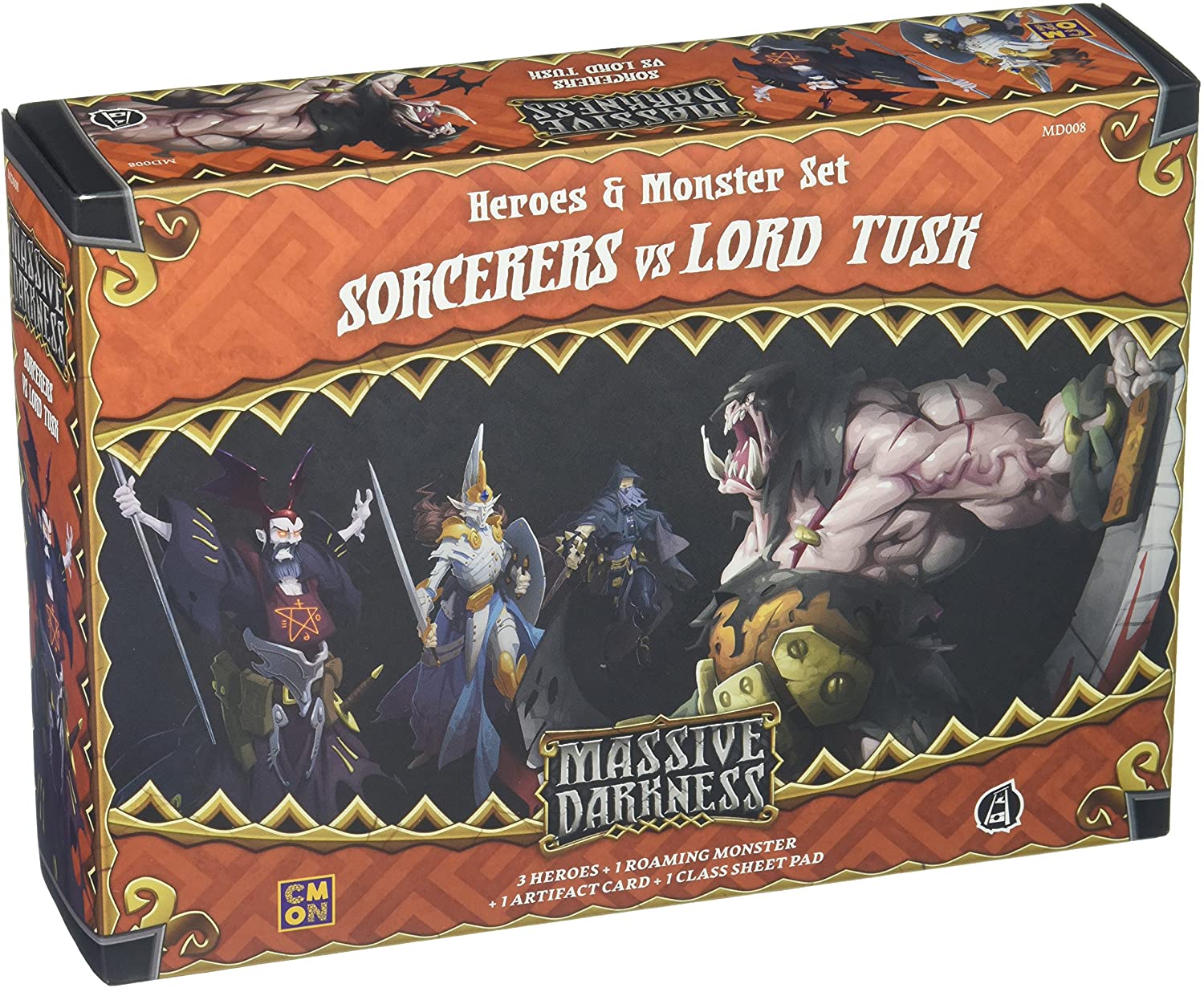 Massive Darkness: Sorcerers vs Lord Tusk