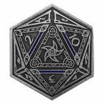 Infinite Black: D2 Coin: Astral Elder Sign (Silver)