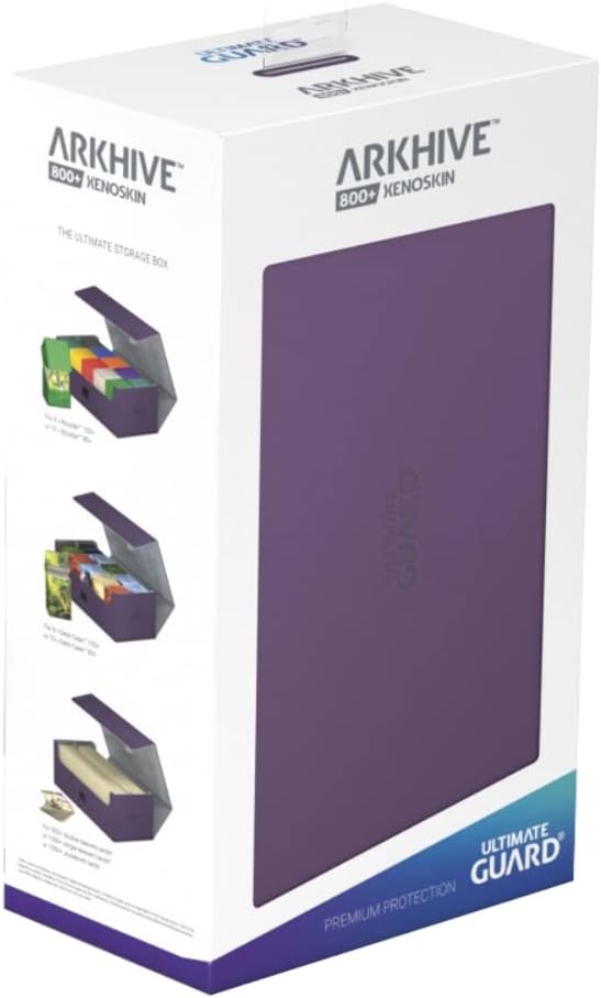 Arkhive 800+ Standard Size Monocolor Case - Purple