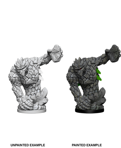 Pathfinder Deep Cuts Unpainted Miniatures: Medium Earth Elemental