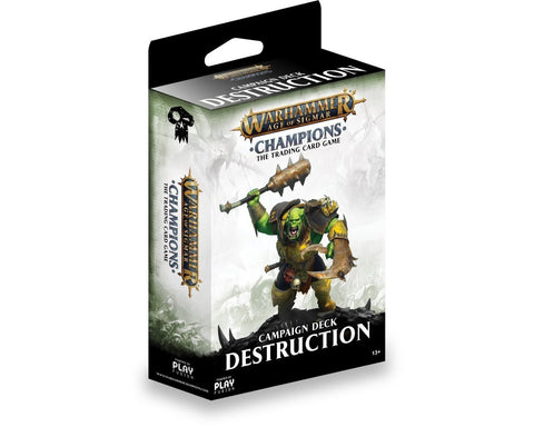 Warhammer Age of Sigmar: Champions Campaign Deck Destruction