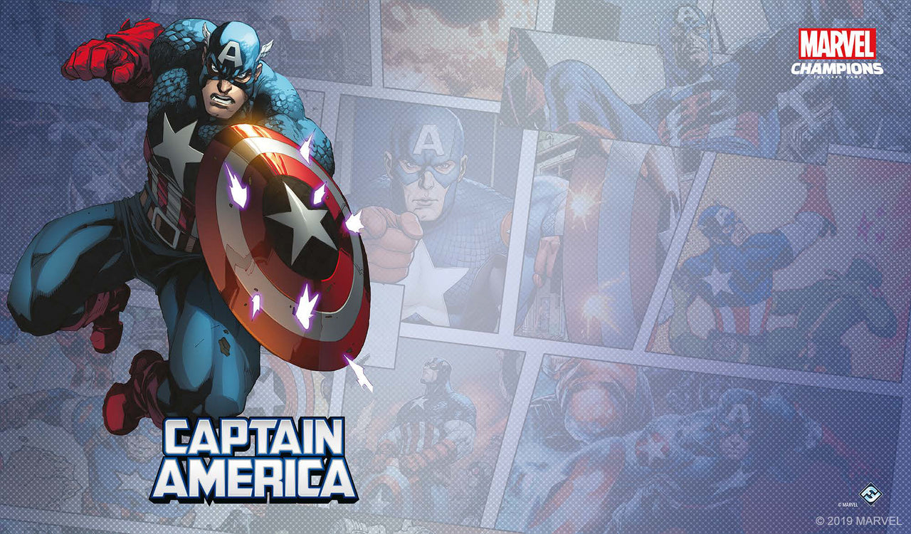 Marvel Champions LCG: Captain America Game Mat