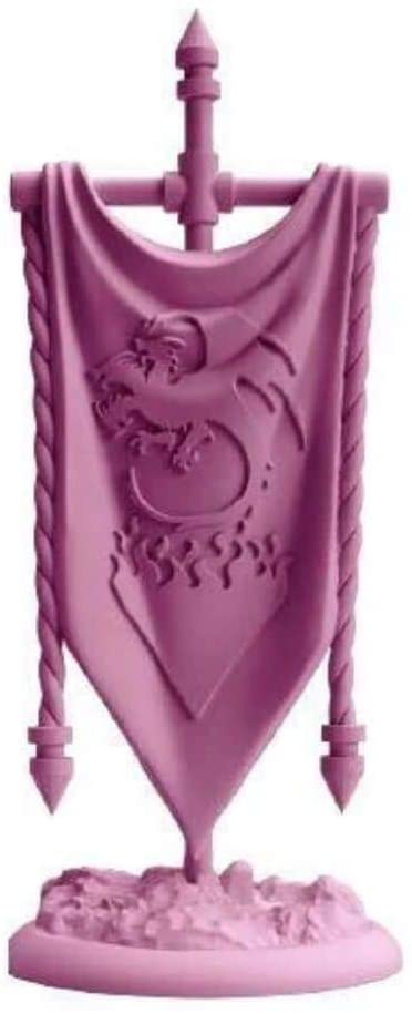 A Song of Ice & Fire Tabletop Miniatures Game: Targaryen Deluxe Activation Banner (10)