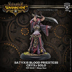 Warmachine: Cryx Satyxis Blood Priestess - Cryx Warcaster Attachment (Resin and White Metal)