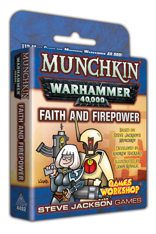 Munchkin: Warhammer 40k Faith and Firepower Expansion