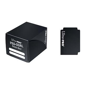 UltraPro Pro-Dual Deck Box (Holds 120 Cards) Black