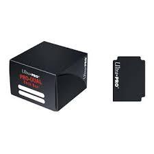 UltraPro Pro-Dual Deck Box (Holds 180 Cards) Black
