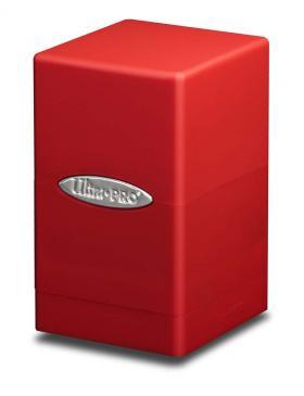 Ultra Pro Red Satin Tower Deck Box