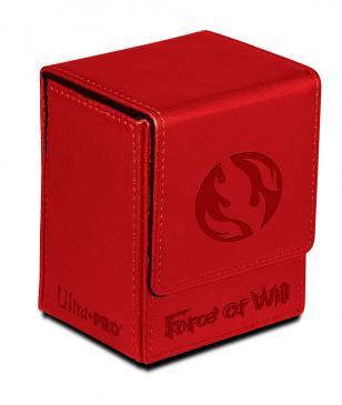 Ultra Pro Force of Will Flip Deck Box Fire 84700
