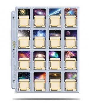 Ultra Pro 16-Pocket Platinum Page for Mini American Size Cards Qty 1
