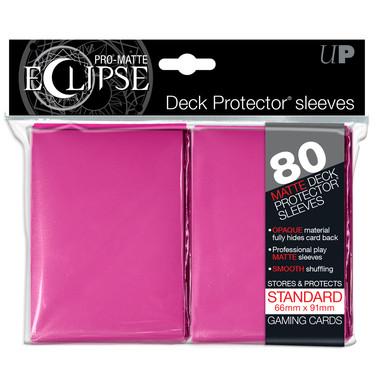 Pro Matte Eclipse Pink 80ct Deck Protectors