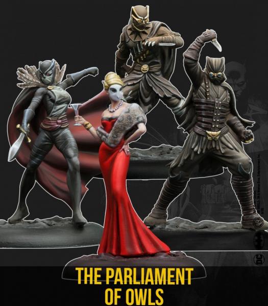 Batman Miniature Game: The Parliament of Owls Set (Resin)