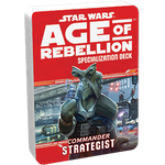 Star Wars Age of Rebellion Specialization Deck Commander Strategist