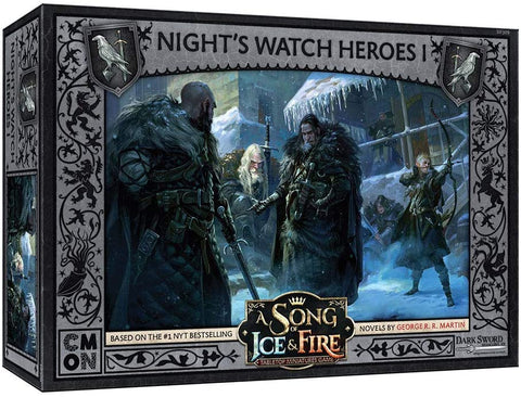 A Song of Ice & Fire Tabletop Miniatures Game: Night`s Watch Heroes Box I