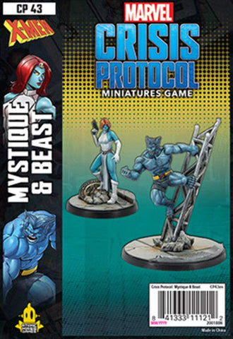 Marvel Crisis Protocol - Mystique & Beast Pack