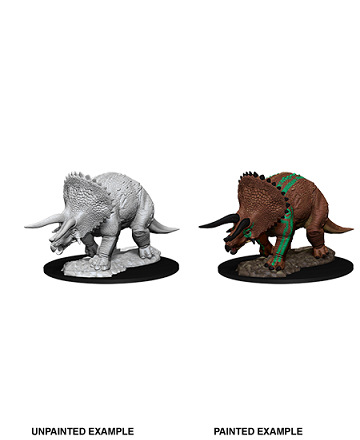 Dungeons & Dragons Nolzur`s Marvelous Miniatures: W7 Triceratops