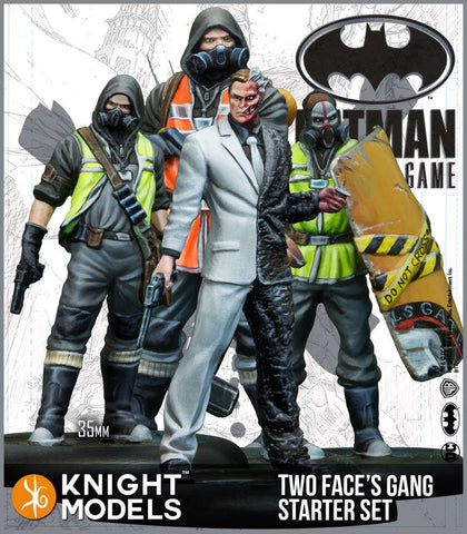 Knight Models Batman Miniature Game Two-Face Starter Set (Resin)
