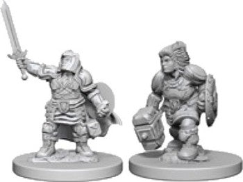 Dungeons and Dragons Nolzur's Marvelous Miniatures Dwarf Paladin Female