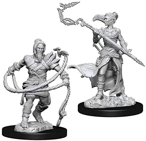 Magic the Gathering Unpainted Miniatures: W13 Stoneforge Mystic & Kor Hookmaster (Fighter,Rogue,Wizard)