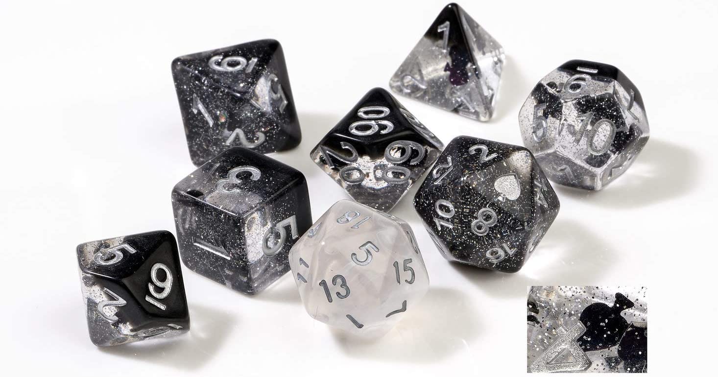 RPG Dice Set (7): Spades