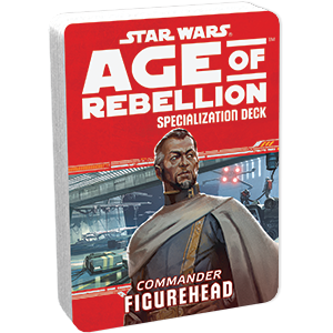 Star Wars Age of Rebellion Specialization Deck Commander Figurehead