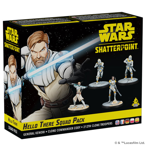 Star Wars: Shatterpoint - Hello There: General Obi - Wan Kenobi Squad Pack