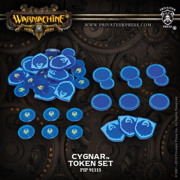 Warmachine Cygnar Token Set