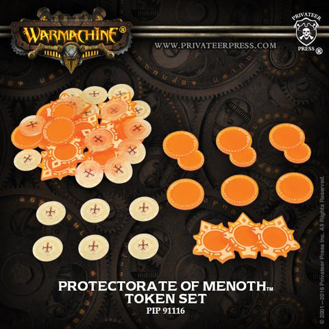Warmachine Protectorate of Menoth Token Set