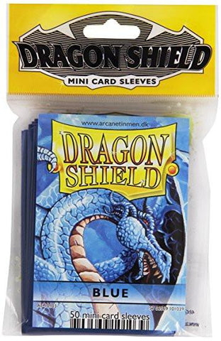 Dragon Shield Mini Card Sleeves Blue