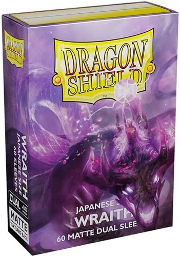 Dragon Shields: Japanese (60) Matte Dual - Wraith