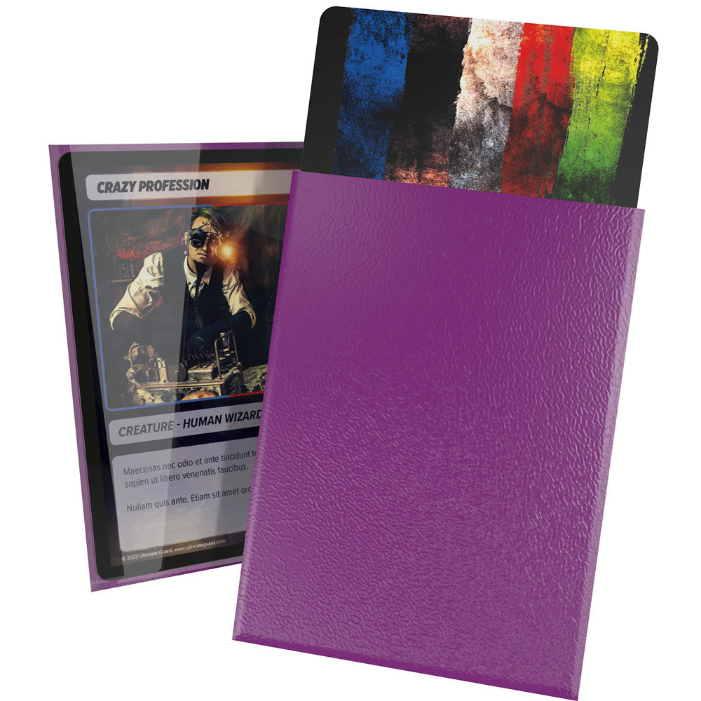 Cortex Standard Size Sleeves - Glossy Purple (100)