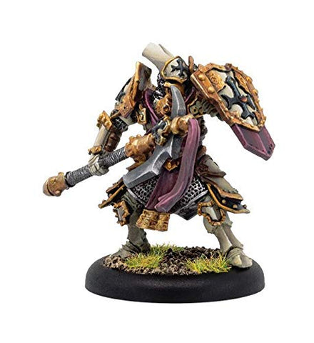 Warmachine: The Protectorate of Menoth Exemplar Warder Solo (Resin and White Metal)