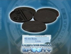 Infinity: 40mm Line of Fire Bases