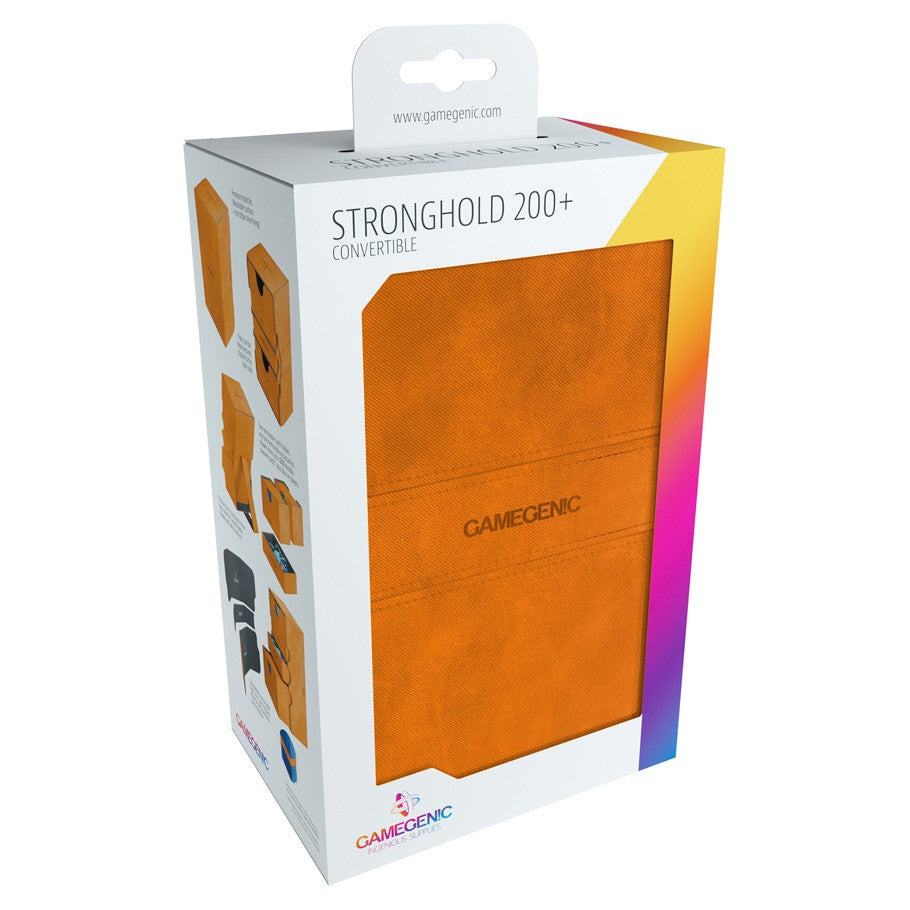 Stronghold Deck Box 200 Plus Orange