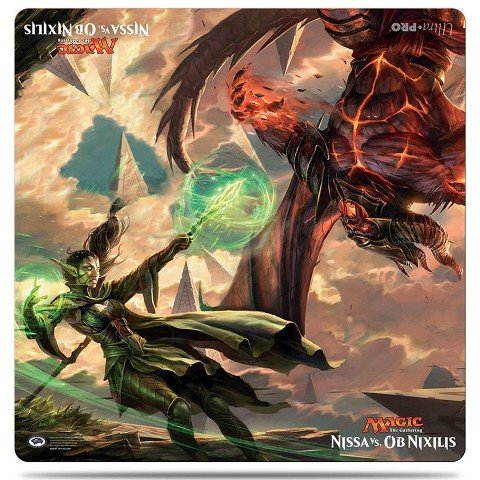 Magic the Gathering: Nissa vs. Ob Nixilis 24in x 24in Duel Play Mat