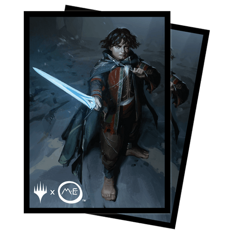 Magic the Gathering CCG: The Lord of the Rings: Tales of Middle-earth 100ct Deck Protector Sleeves A - Featuring: Frodo