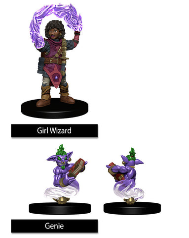 WizKids Wardlings: Girl Wizard & Genie