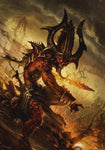 Warhammer 40K Art Sleeves Khorne Demons