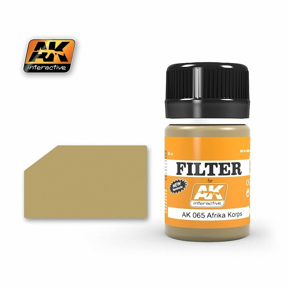 AK-Interactive: (Weathering) FILTER FOR AFRIKA KORPS VEHICLES