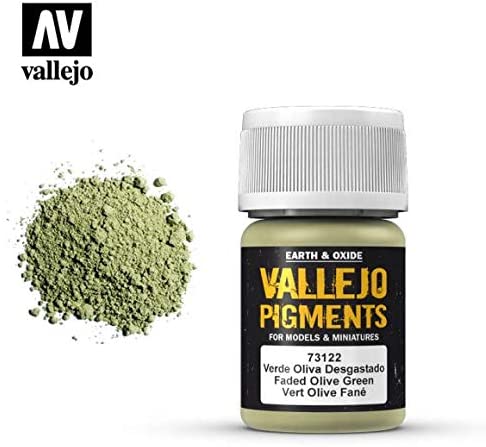 Vallejo Pigments: FADED OLIVE GREEN