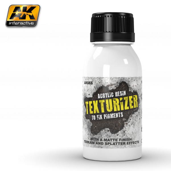 AK-Interactive: (Accessory) TEXTURIZER ACRYLIC RESIN 100 ml