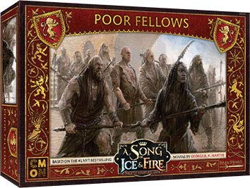 A Song of Ice & Fire Tabletop Miniatures Game: Lannister Poor Fellows Unit Box