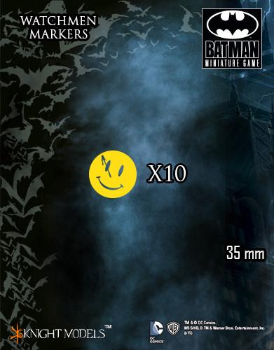 DC Miniatures Game Markers Watchmen