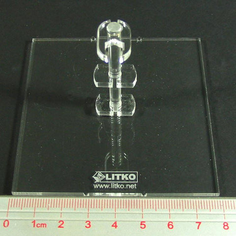 Litko Large Deluxe Space Fighter Flight Stand (1) Clear