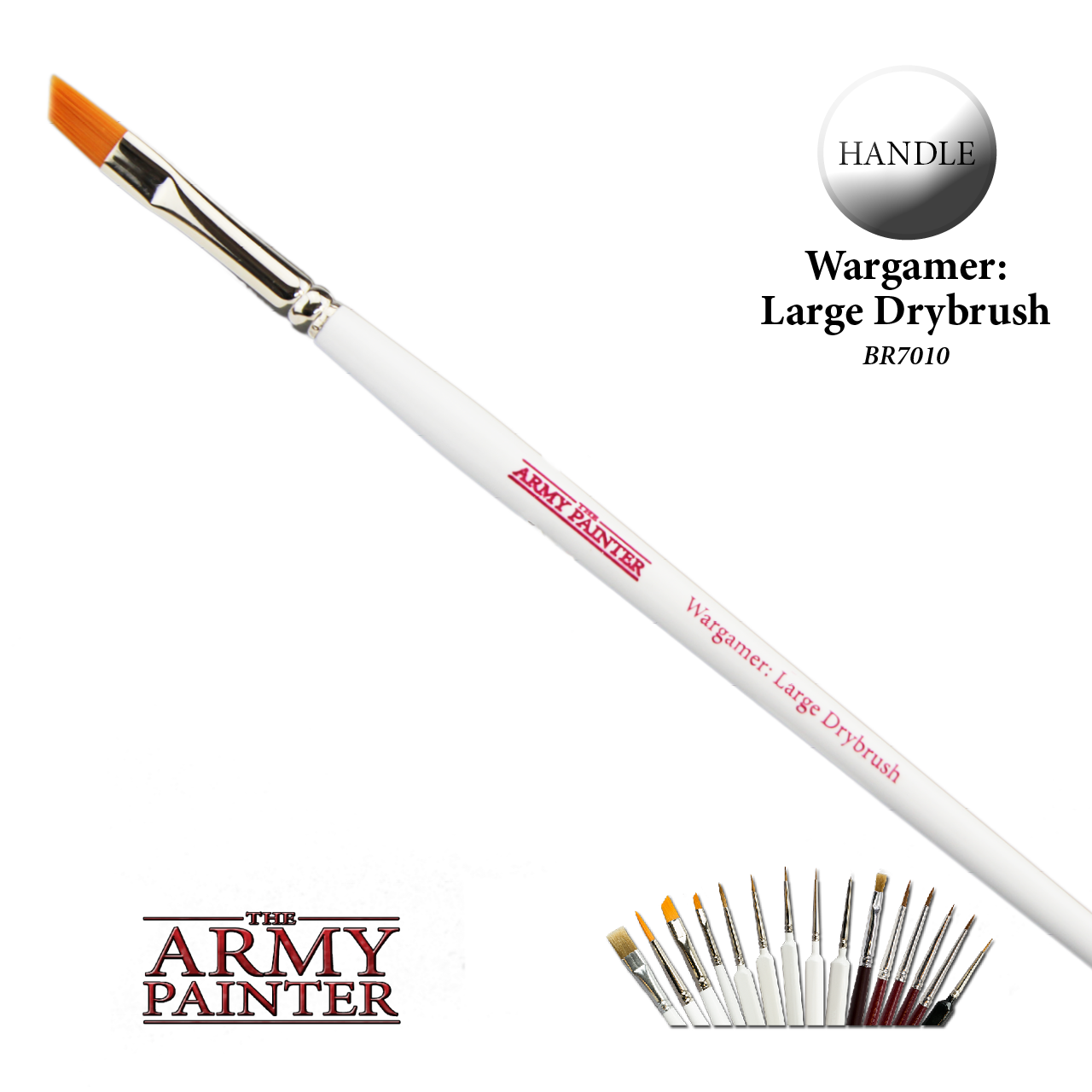 The Army Painter Wargamer Large Drybrush BR7010