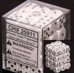 Chessex 36 12mm D6 Dice Block Speckled Arctic Camo 25911