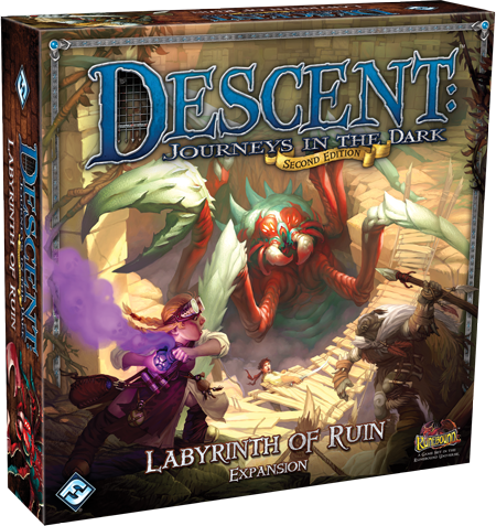 Descent Journeys In The Dark Second Edition Labyrinth Of Ruin Expansion Game