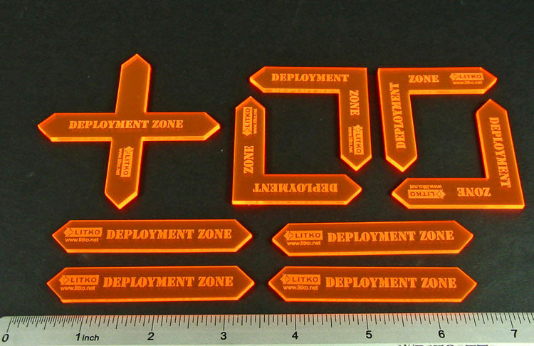 Deployment Zone Template Set (9)