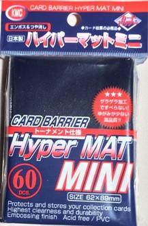 KMC 60ct Hyper Matte Blue Mini Card Sleeves